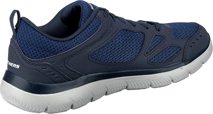 Skechers Mens Summits 52812 South Rim Trainers Lightweight Memory Foam Sneakers Navy Mesh