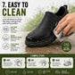Mens Waterproof Garden Clogs Slip On Ankle Shoes Low Cut Easy Clean Outdoor Casual Water Clogs