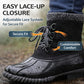 Women’s Waterproof Duck Boots Winter Ankle Boots Ladies Warm Lined Faux Fur Garden Outdoor Rain Boot