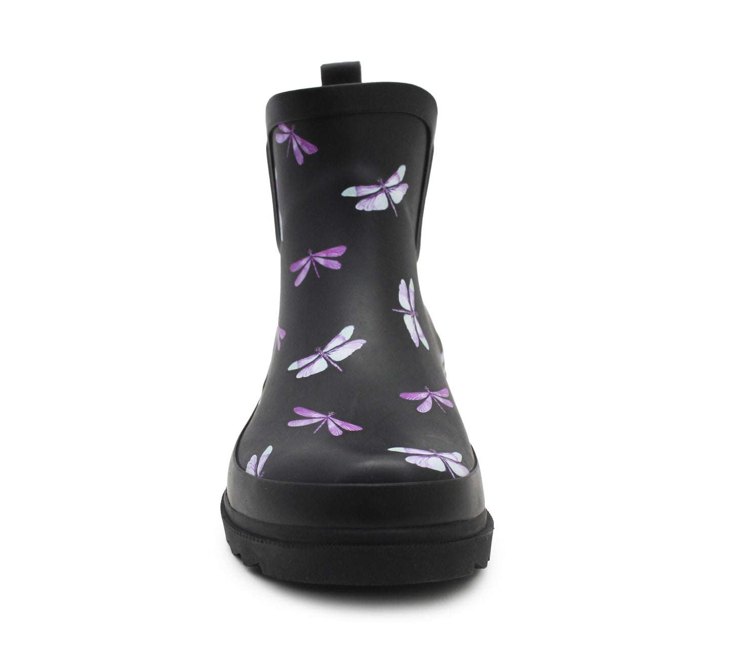 Womens Waterproof Ankle Boots Wellingtons Ladies Slip On Short Chelsea Rain Boots Festival Gardening Wellie Boots