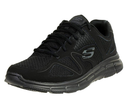 Skechers Men's Verse-Flash Point Sneakers Lace Up Memory Foam Trainers