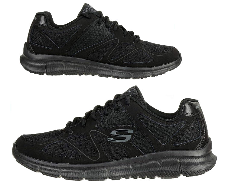 Skechers Men's Verse-Flash Point Sneakers Lace Up Memory Foam Trainers