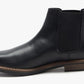 Thomas Crick Men's Leather Formal Chelsea Boots Classic Comfortable Stylish Boots Black