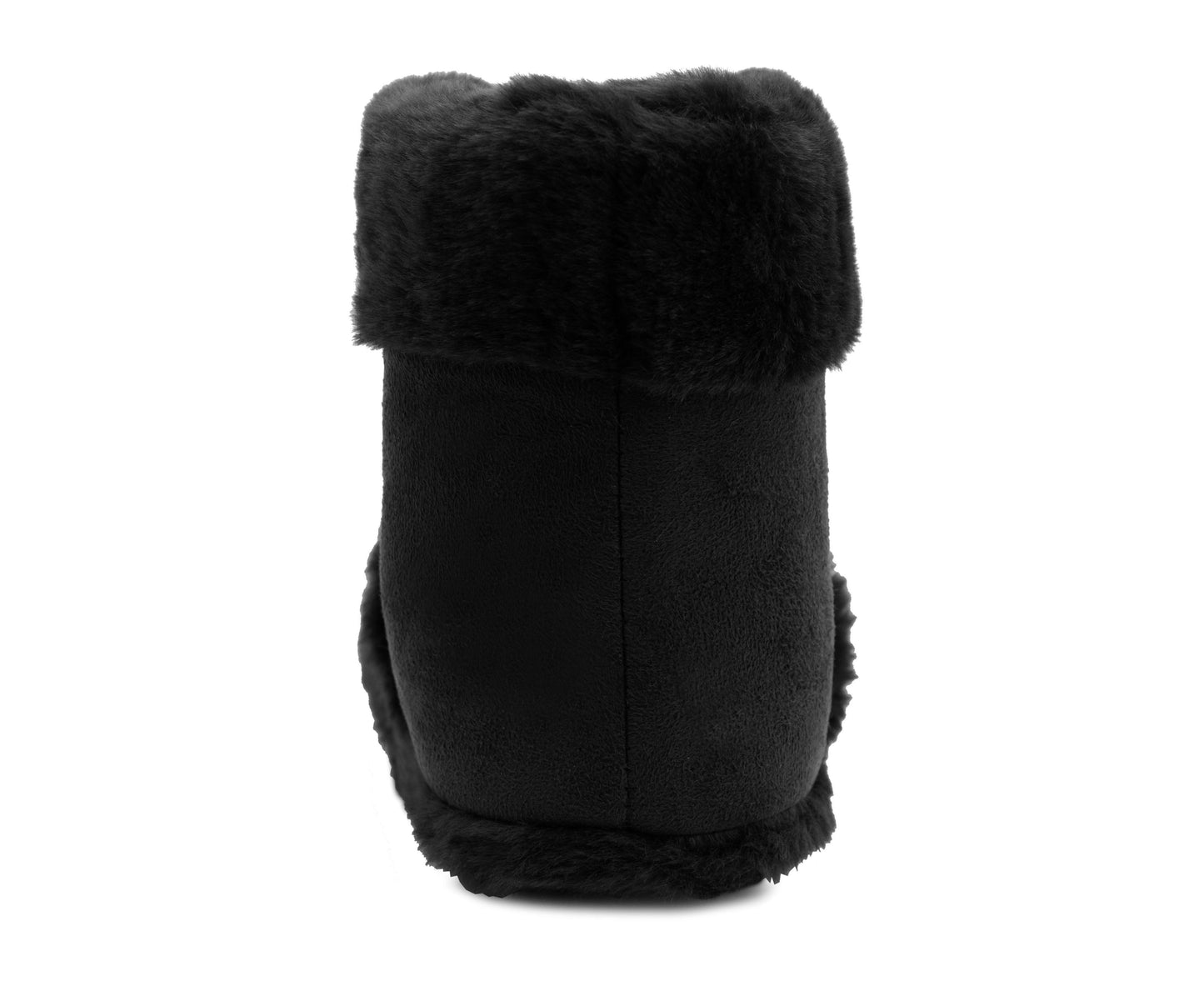 Mens Ankle Slipper Boots Warm Faux Fur Lined Winter Booties Lightweight Cosy Plush Fur Indoor House Shoes