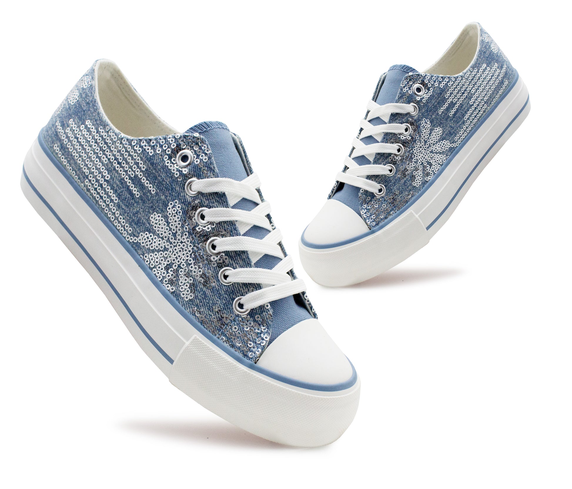 Footwear Blue Sparkly Sneakers Sneakers Sale Dolce Gabbana Glitter