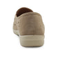 Womens Slip On Elastic Loafers Flat Ladies Casual Breathable Office Nurse Pumps Shoes Beige