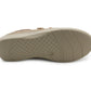 Womens Slip On Elastic Loafers Flat Ladies Casual Breathable Office Nurse Pumps Shoes Beige