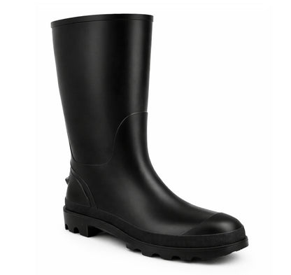 Womens Mid Calf Wellies Waterproof Ladies Fashion Festival Garden Dog Walking Rain Boot Mud Wellington Boots