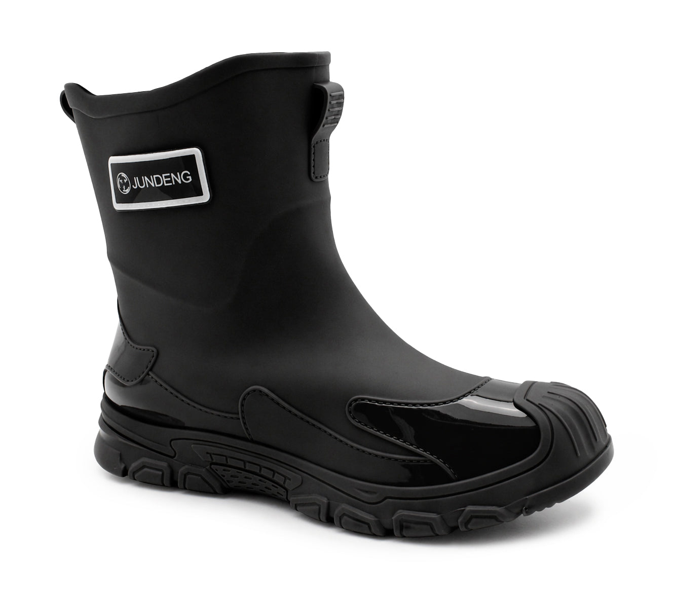 Womens Short Wellies Waterproof Ladies Mid Calf Wellington Boots Garden Walking Outdoor Mud Snow Rain Boots