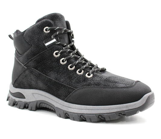 Mens Hiking Boots Outdoor Walking Hi Top Backpacking Trekking Ankle Boots