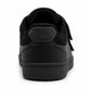 Boys Touch Fasten Trainers Kids Easy Close PE School Shoes Black Uniform Sneakers