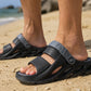 Mens EVA Sandals Adjustable Lightweight Chunky Slides Summer Beach Pool Garden Clog