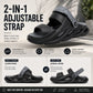 Mens EVA Sandals Adjustable Lightweight Chunky Slides Summer Beach Pool Garden Clog