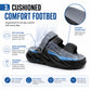 Mens EVA Sandals Adjustable Lightweight Chunky Slides Summer Beach Pool Garden Clog
