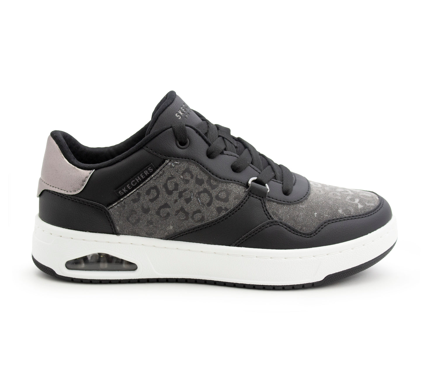 Skechers Women's UNO CTL Subtle Shimmer Breathable Air-Cooled Memory Foam Sneaker