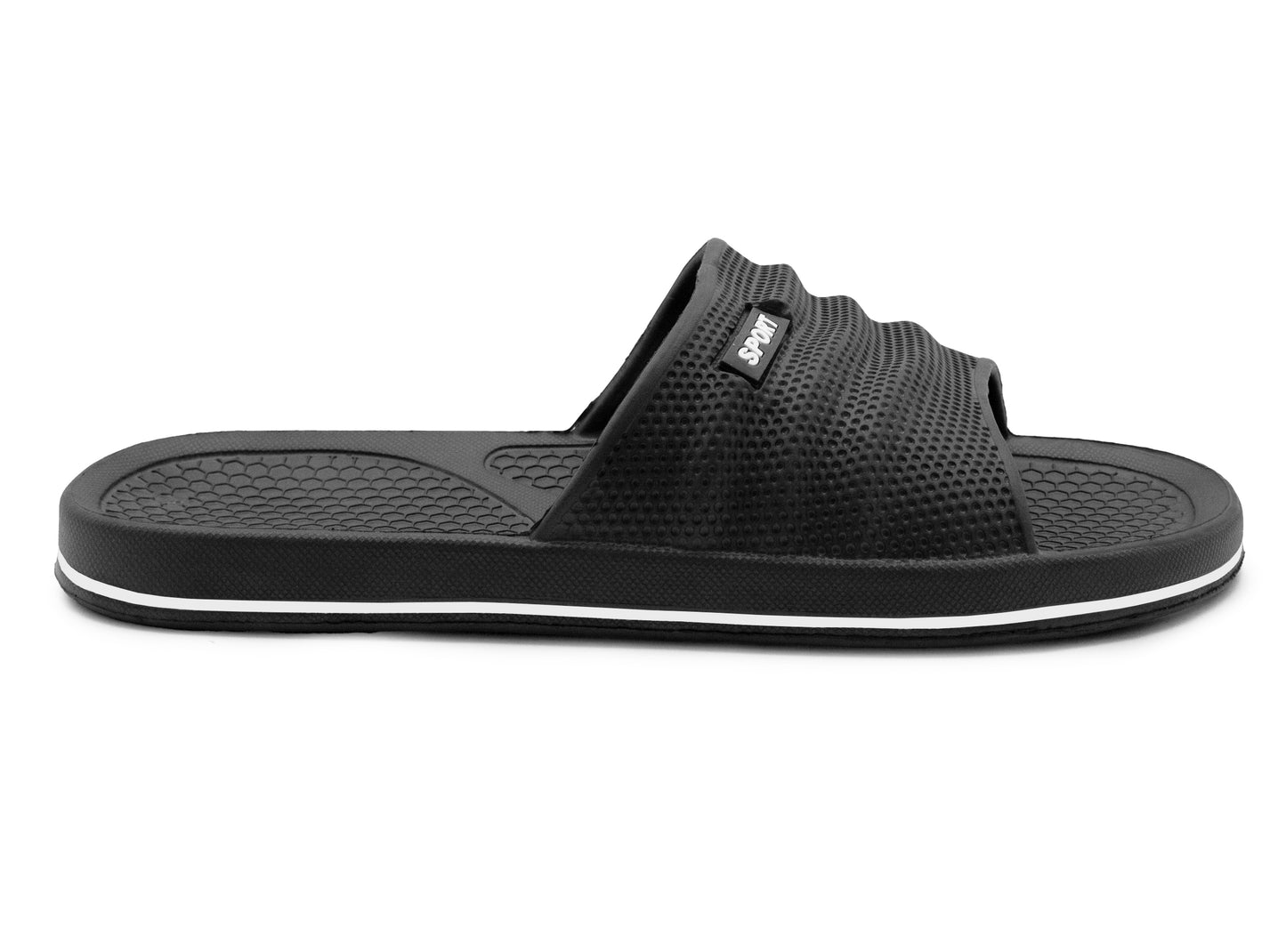 Mens Sliders EVA Slippers Pool Slide Lightweight Bathroom Shower Beach Flip Flops Sports Leisure Sandals