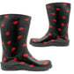 Womens Wellies Waterproof Short Mid Calf Rain Snow Farm Ladies Outdoor Dog Walking Festival Wellington Boots