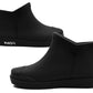 Womens Black Ankle Wellies Boots Short Slip On Waterproof Chelsea Rain Boot Snow Farm Gardening Ladies Outdoor Festival Wellingtons
