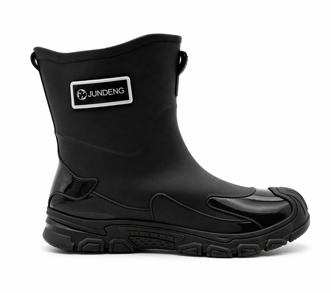 Womens Short Wellies Waterproof Ladies Mid Calf Wellington Boots Garden Walking Outdoor Mud Snow Rain Boots