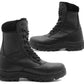 Mens Military Boots Black Leather High Top Combat Tactical Army Style Security Police Boots