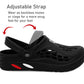 Mens Clogs Breathable Lightweight EVA Garden Sandals Slippers Hospital Clog Pool Shower Holiday Beach Mule Water Shoes Black
