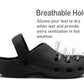 Womens Lightweight Black EVA Clogs Slip On Breathable Adjustable Strap Garden Beach Hospital Nurse Kitchen Water Shoes Sandals