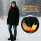 Womens Winter Snow Boots Warm Insulated Faux Fur Lined Ladies Mid Calf Zip Up Quilted Boots