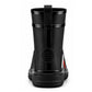 Womens Wellies Mid Calf Ladies Waterproof Boots Short Slip On Ankle Matte Garden Dog Walking Snow Mud Rain Boots