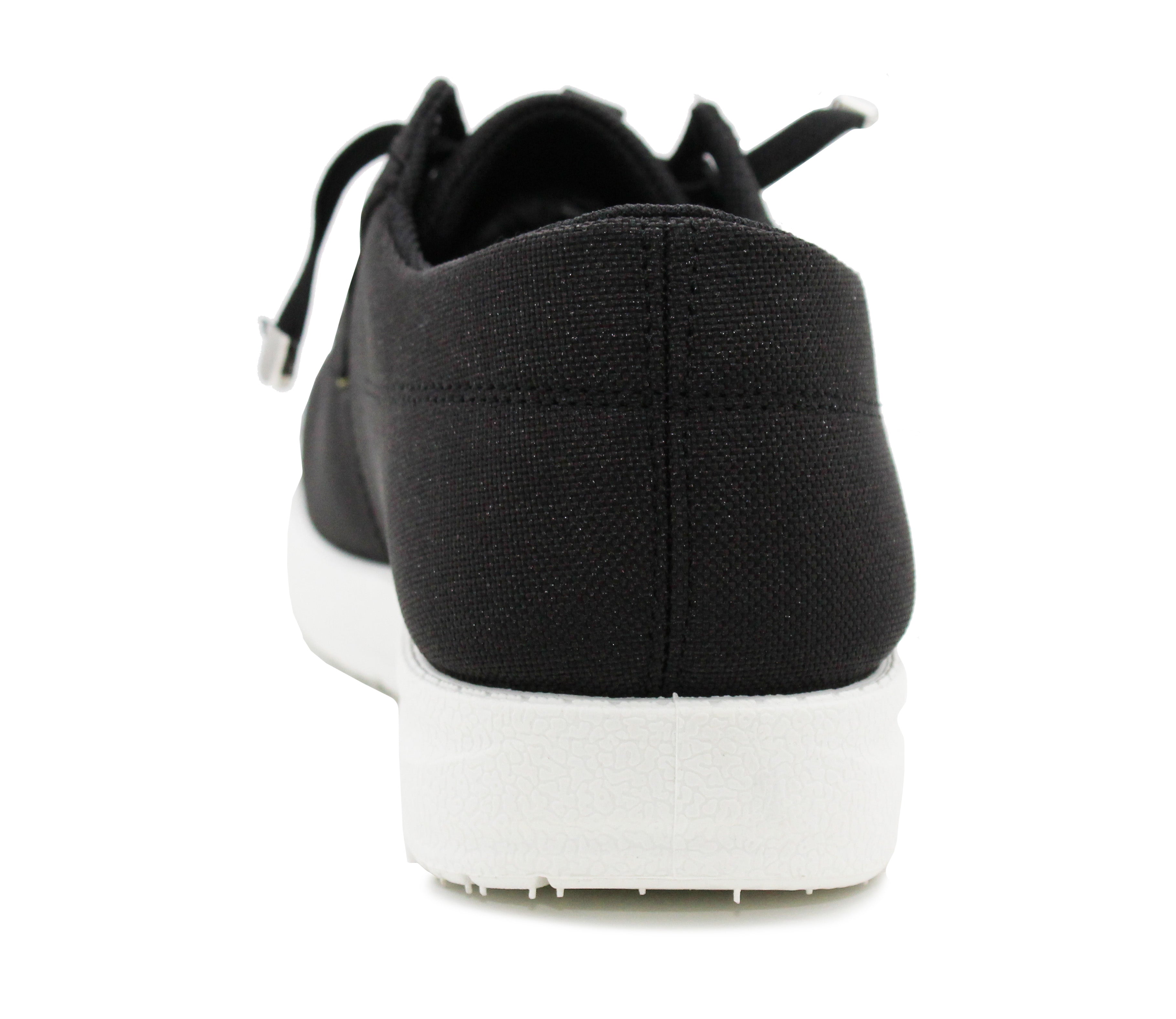 Black slip on store runners