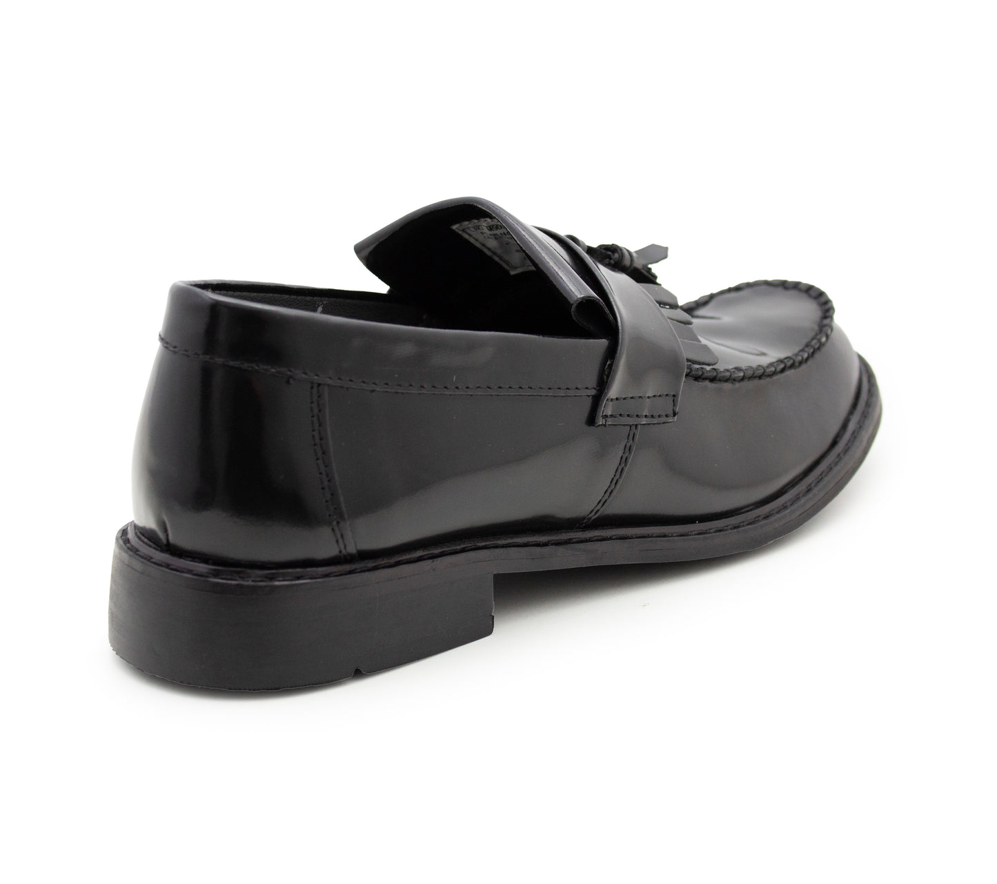 Mens Black Leather Tassel Loafers Slip On Smart Formal Shoes Classic Office Wedding Dress Shoes
