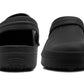 Mens Lightweight EVA Clogs Slip On Adjustable Strap Garden Summer Beach Hospital Nurse Kitchen Water Shoes Sandals in Black