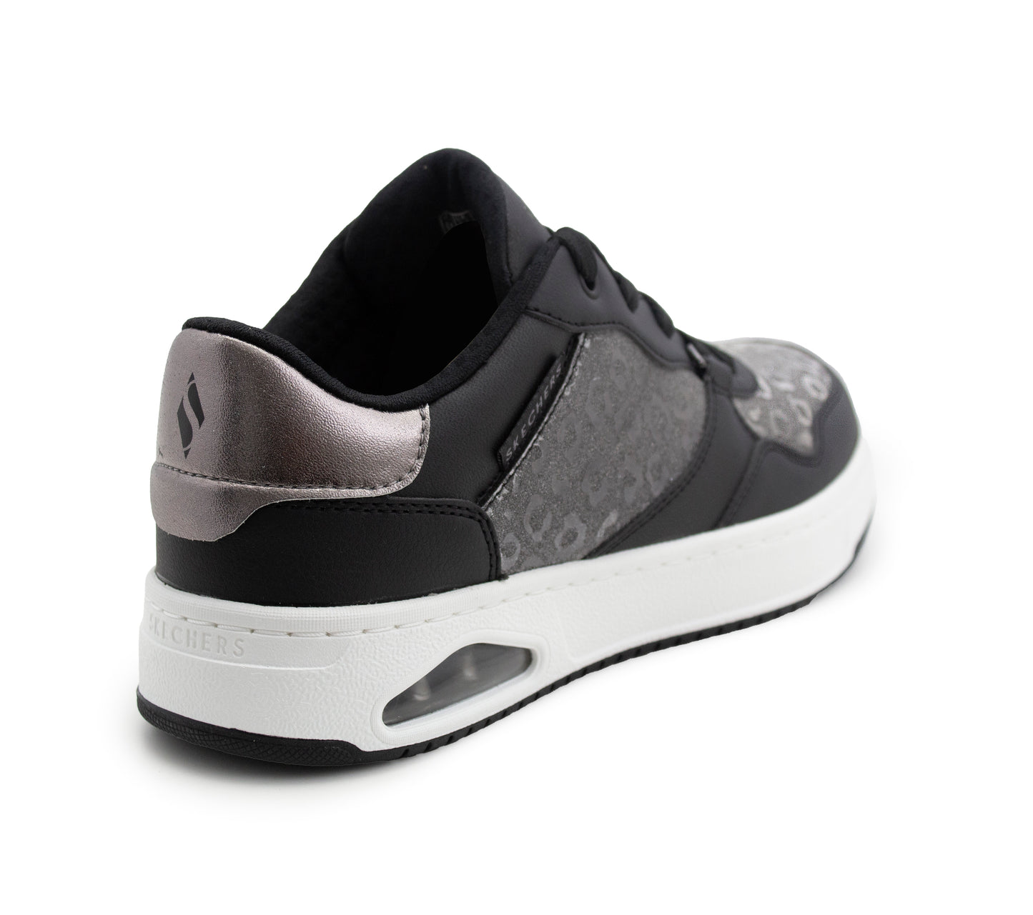 Skechers Women's UNO CTL Subtle Shimmer Breathable Air-Cooled Memory Foam Sneaker