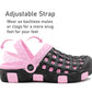 Womens Clogs Lightweight Black Pink EVA Breathable Beach Summer Sandals Ladies Garden Hospital Shower Pool Shoes