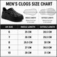 Mens EVA Platform Clogs Breathable Chunky Sole Slip On Garden Shoes Super Lightweight Summer Garden Water Beach Sandal Pool Shoe