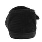 Mens Gents Touch Fasten Easy Close Strap Check Velour Warm Fleece Lined Indoor Hard Sole Slippers UK SIZE 7