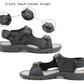 CRAIG Mens Triple Touch Fasten Sports Hiking Sandals in Black