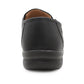 Womens Slip On Elastic Loafers Flat Ladies Casual Breathable Office Nurse Pumps Shoes Black