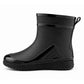 Womens Wellies Mid Calf Ladies Waterproof Boots Short Slip On Ankle Matte Garden Dog Walking Snow Mud Rain Boots