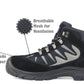 Mens Suede Leather Breathable Steel Toe Cap Safety Hiker Work Boots