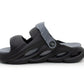 Mens EVA Sandals Adjustable Lightweight Chunky Slides Summer Beach Pool Garden Clog