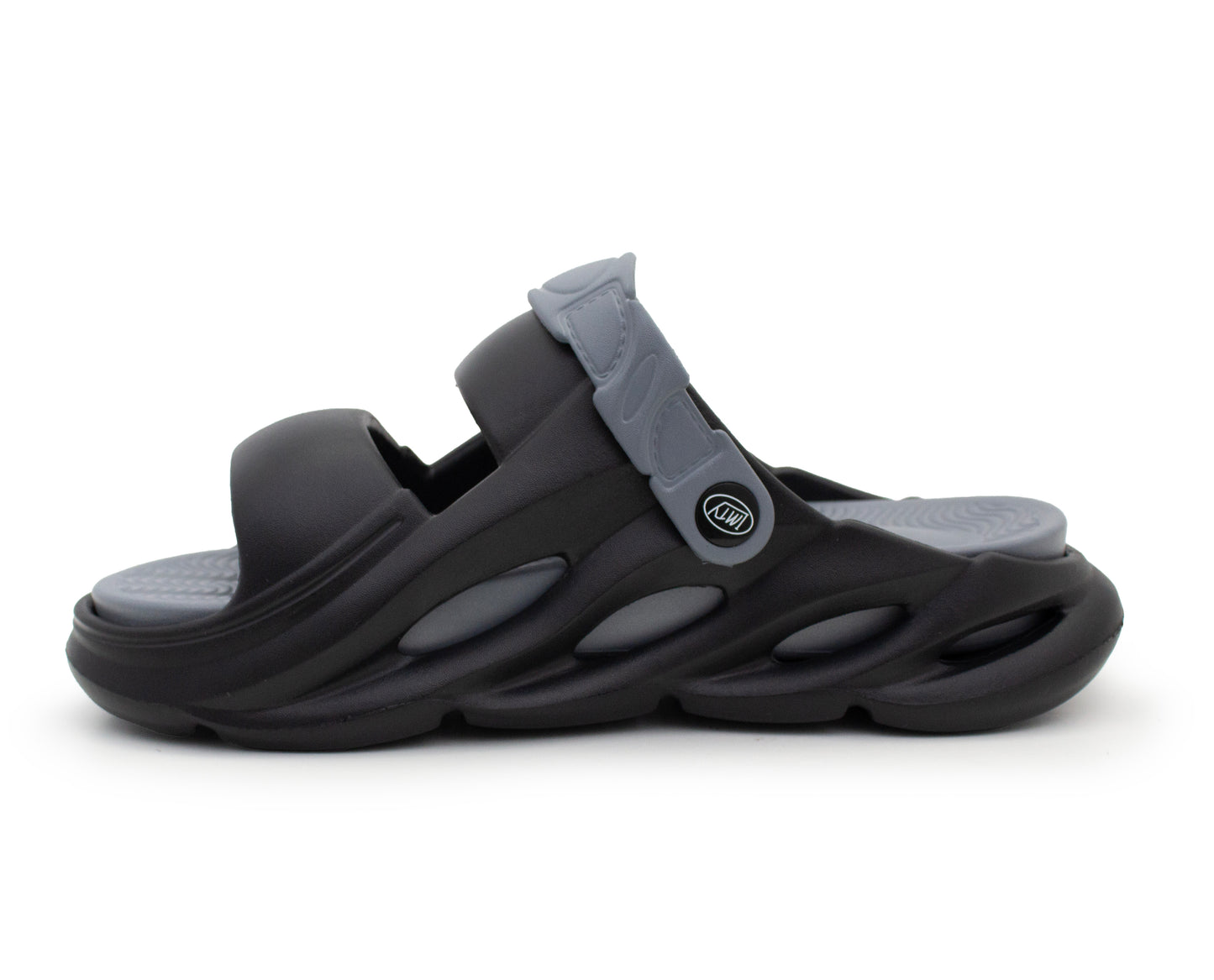 Mens EVA Sandals Adjustable Lightweight Chunky Slides Summer Beach Pool Garden Clog