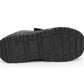 Boys Touch Fasten School Shoes Faux Leather Black to School Kids Smart Uniform Shoes