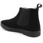 Mens Suede Leather Chelsea Boots Slip On Elastic Gusset Smart Ankle Boot Shoes
