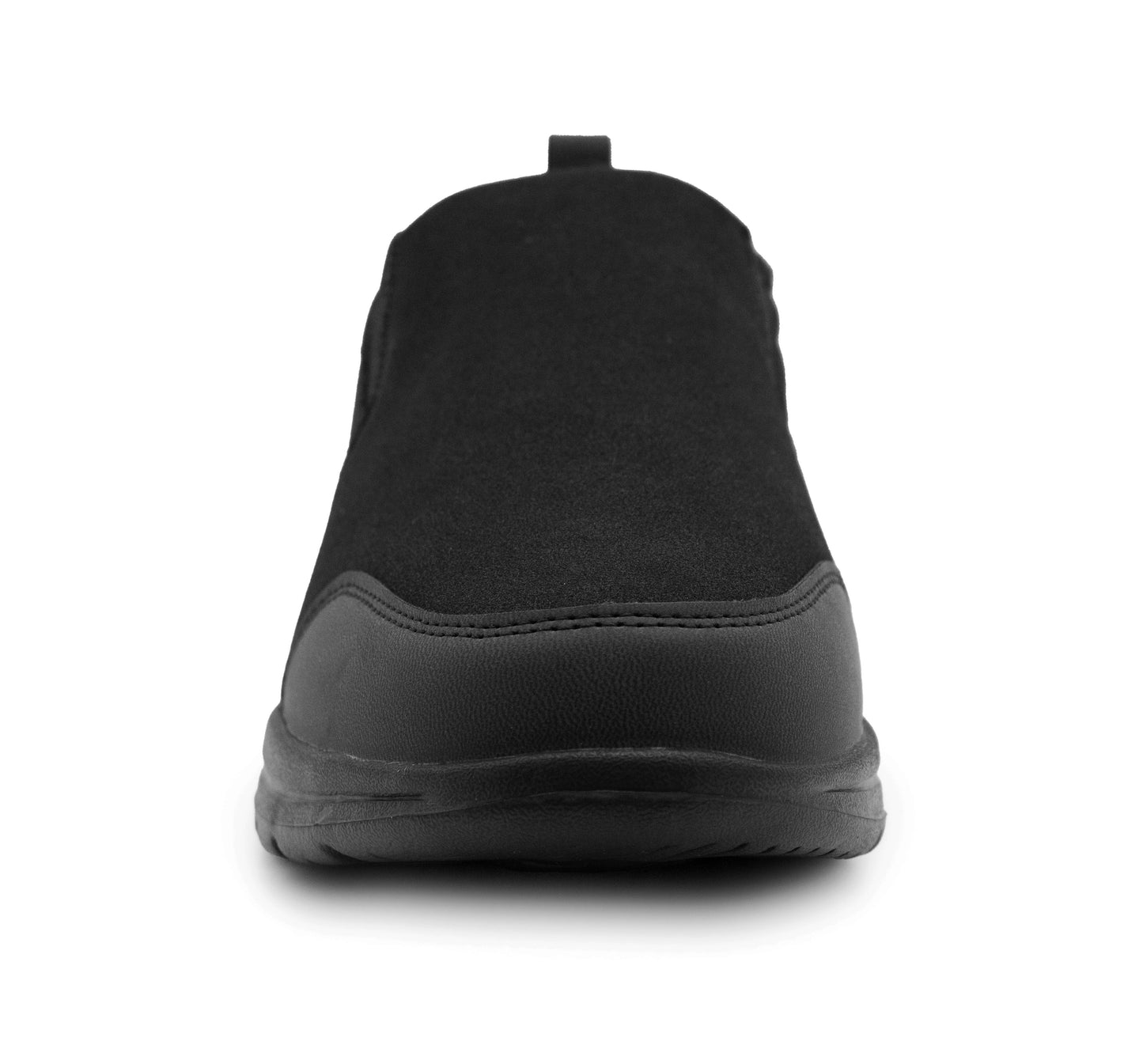 Mens Slip On Trainers Super Lightweight Gel Foam Insole Comfort Faux Suede Fur Lined Twin Elastic EVA Running Gym Sneaker Sports Pumps