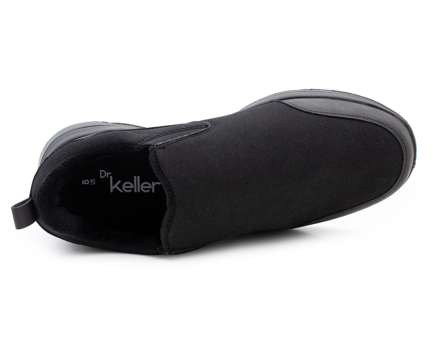 Mens Slip On Trainers Super Lightweight Gel Foam Insole Comfort Faux Suede Fur Lined Twin Elastic EVA Running Gym Sneaker Sports Pumps