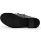 Mens Black Leather Tassel Loafers Slip On Smart Formal Shoes Classic Office Wedding Dress Shoes