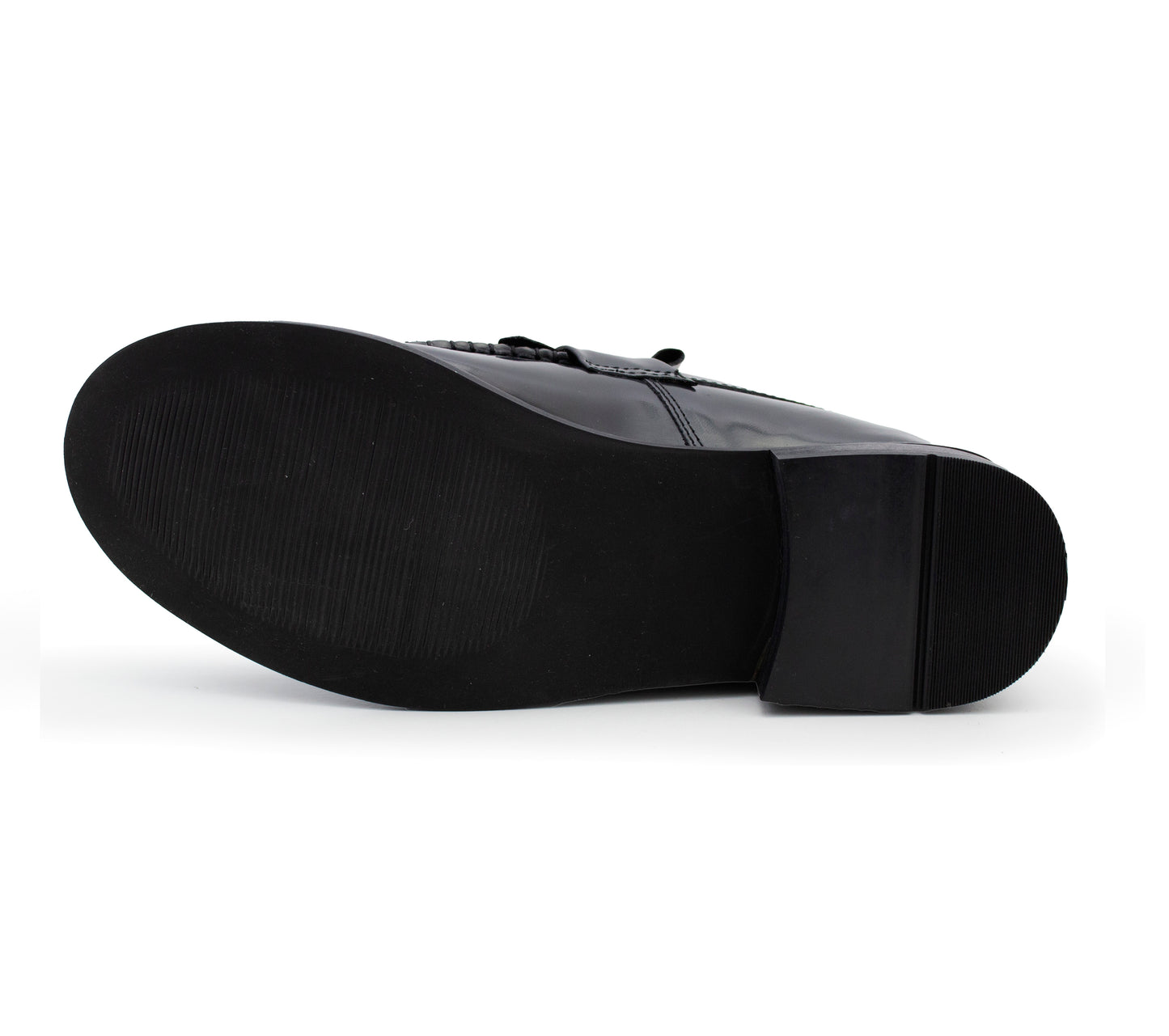 Mens Black Leather Tassel Loafers Slip On Smart Formal Shoes Classic Office Wedding Dress Shoes