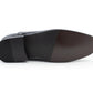Mens Smart Formal Black Patent Shine Oxford Cap Toe Derby Dress Shoe