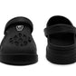 Mens Clogs Breathable Lightweight EVA Garden Sandals Slippers Hospital Clog Pool Shower Holiday Beach Mule Water Shoes Black
