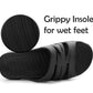 Womens All Black Sliders EVA Lightweight Ladies Summer Beach Shower Bathroom Fashion Spa Slipper Mules Flip Flop Sandals